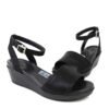Crocs Leigh Ann Shimmer Ankle Straps Women Black