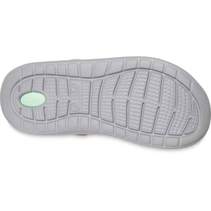 Crocs LiteRide Printed Camo Green Grey Clogs for Women - 206491-3TO 749_4-min