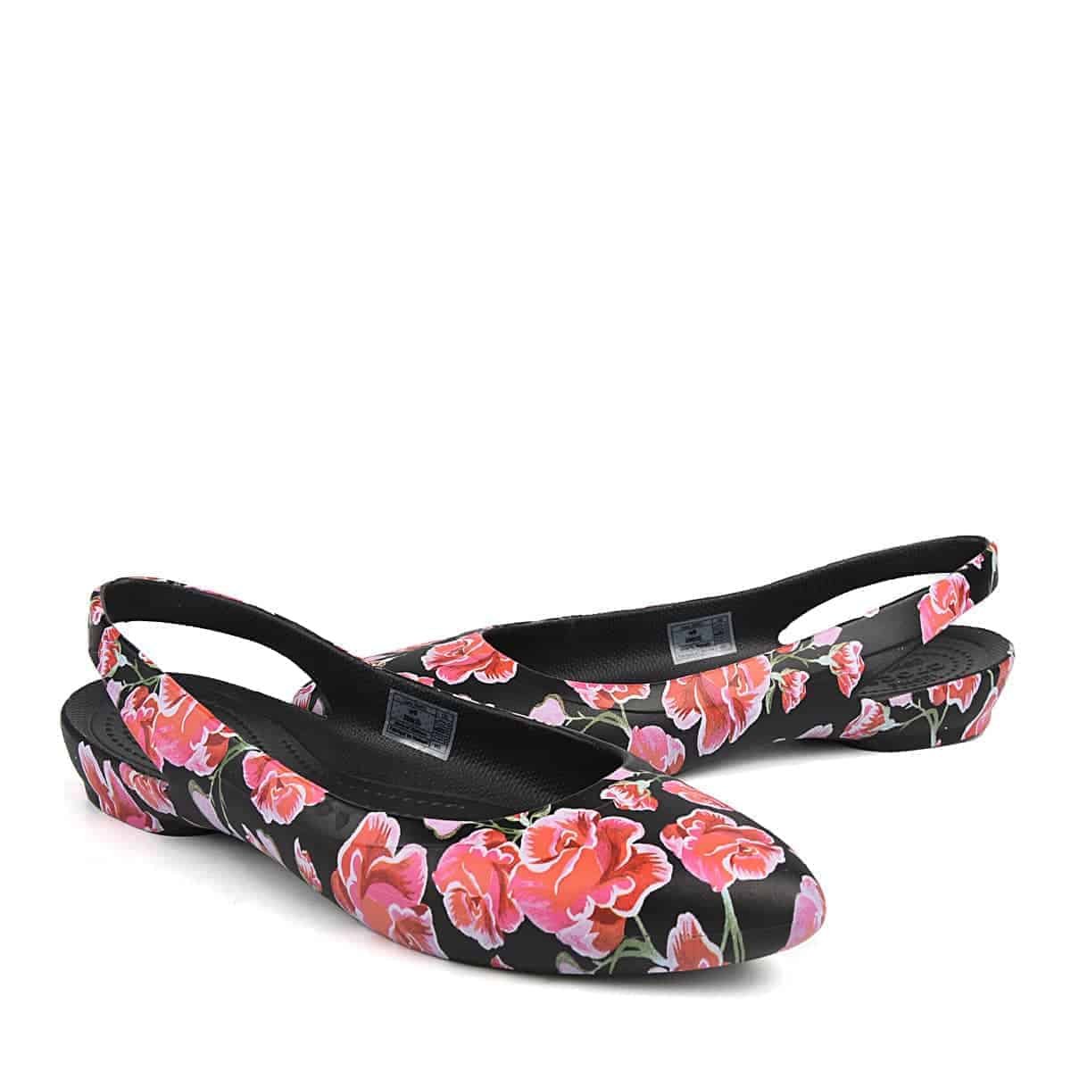 crocs eve graphic multi women Black