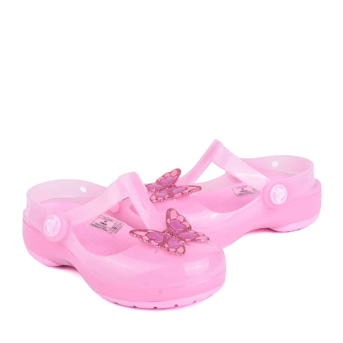 Crocs Isabella Embellished Clog Kids Pink Crocs Isabella Embellished Clog Kids Pink