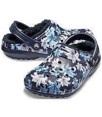 classic lined graphic II clog-min