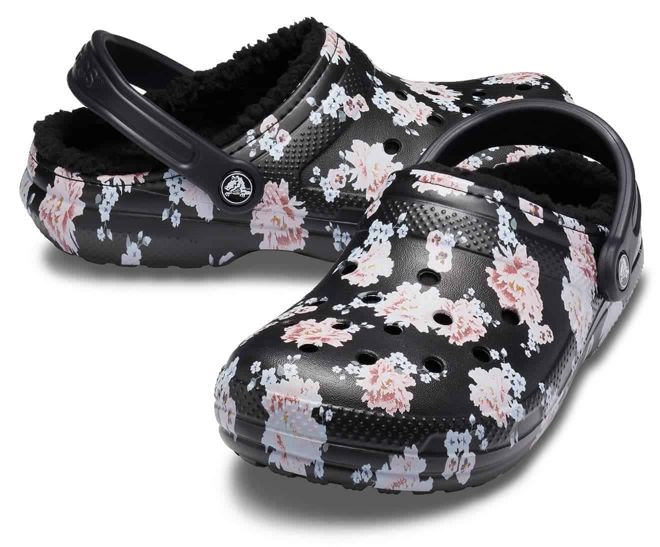 crocsTM-FloralBlack-Floralblack-Classic-Printed-Lined-Clog-min