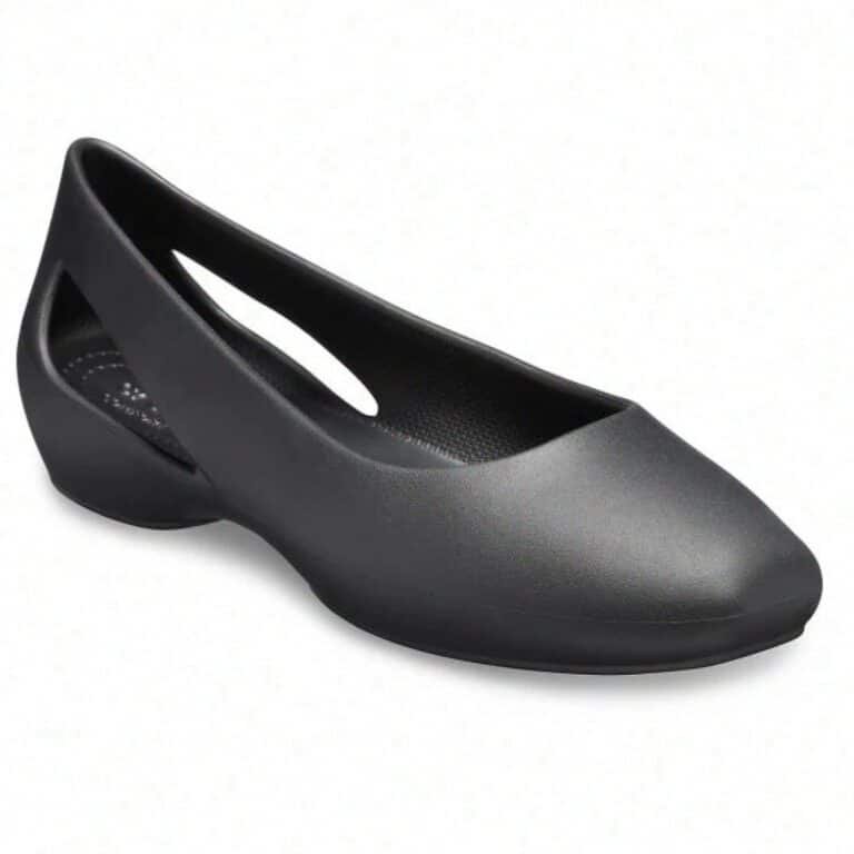 Crocs Sloane Metallic Flat Women Black