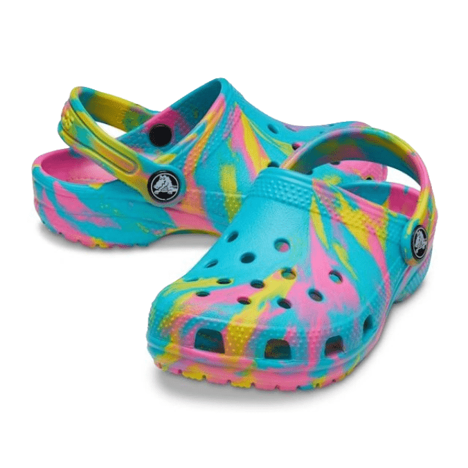 Crocs Classic Marbled Clog Kids