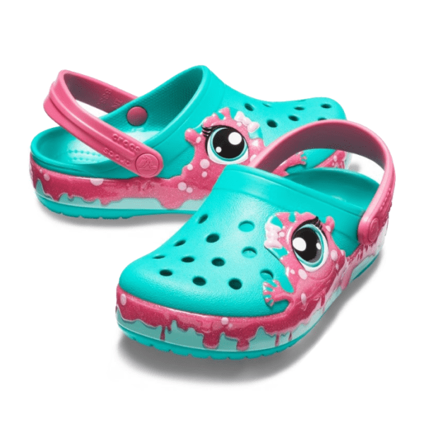 Crocs Fun Lab Slime Band Clog Kids Blue Tropical Teal