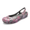 Crocs Kadee Graphic Flower Slingback women Gray