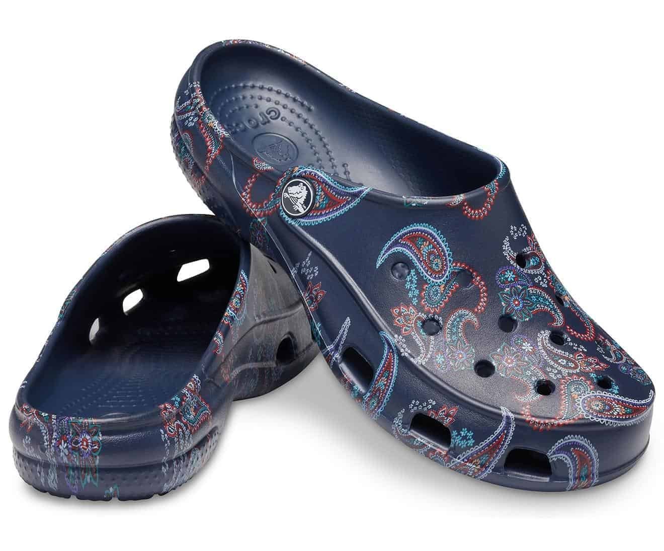 Crocs FreeSail Pasley Printed Women Navy
