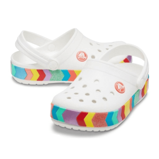 Crocs Crocband Chevron Beaded Clog Kids