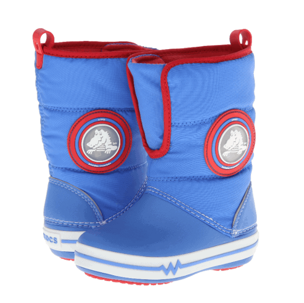 Crocs Flashlights Gust Boot Kids Varsity Blue/White