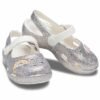 Crocs Classic Glitter Charm Mary Jane Clog Kids Grey Crocs Classic Glitter Charm Mary Jane Clog Kids Grey