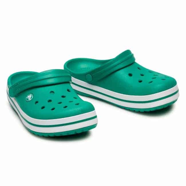 Crocs Crocband Clog Deep Green/White