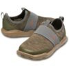 Crocs Swiftwater Easy-On Heathered Kids Army Green Crocs Swiftwater Easy-On Heathered Kids Army Green