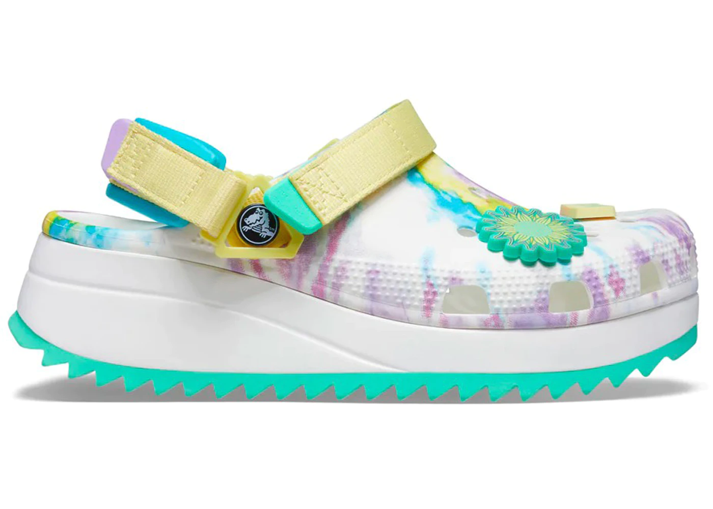 Crocs-Classic-Hiker-Peace-Out-White