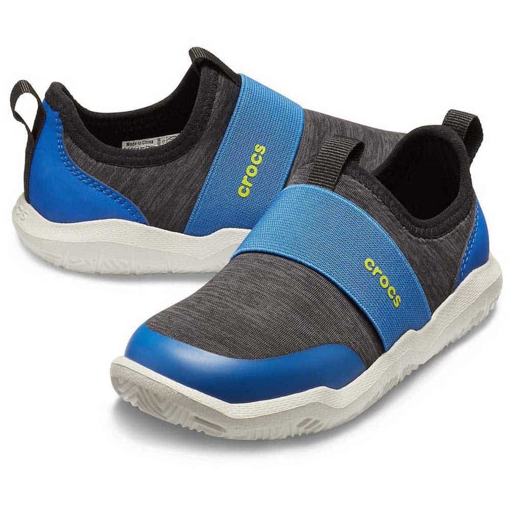 Crocs Swiftwater Easy-On Heathered Kids Blue