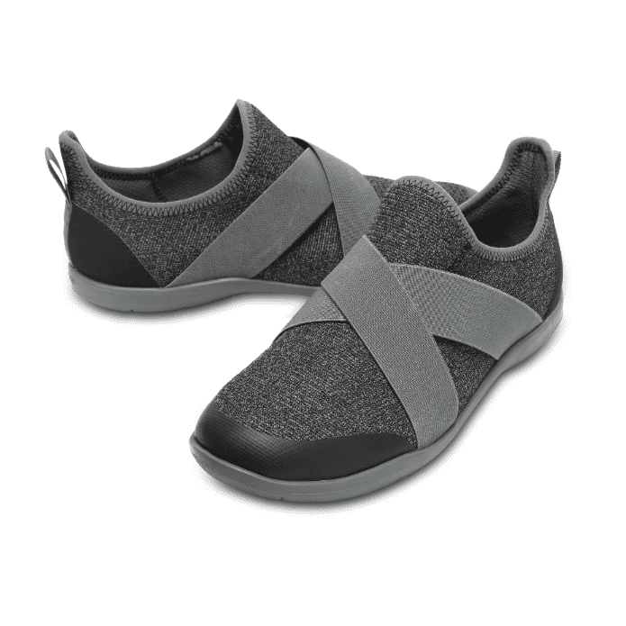 Crocs Swiftwater Cross Straps Women Soft Black