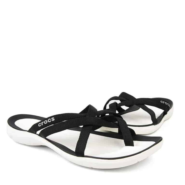 Crocs Swifwater Webbing Flip Women Black
