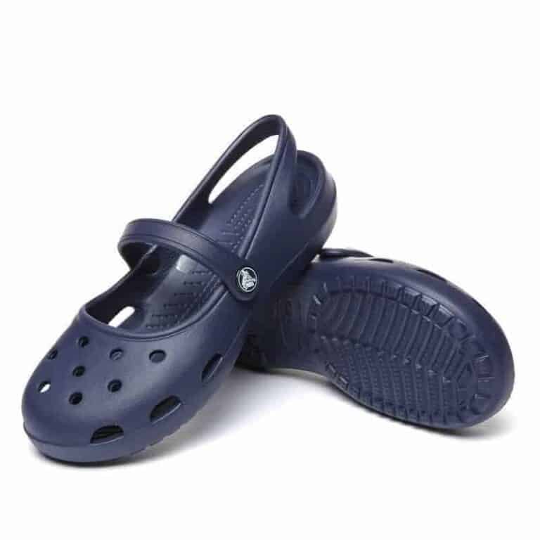 Crocs Shayna Graphic Mary Jane Ballerinas Women Light Navy