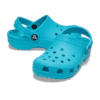 Crocs Classic Plain Clog Kids Digital Aqua Crocs Classic Plain Clog Kids Digital Aqua