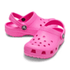 Crocs Classic Plain Clog Kids Electric Pink Crocs Classic Plain Clog Kids Electric Pink