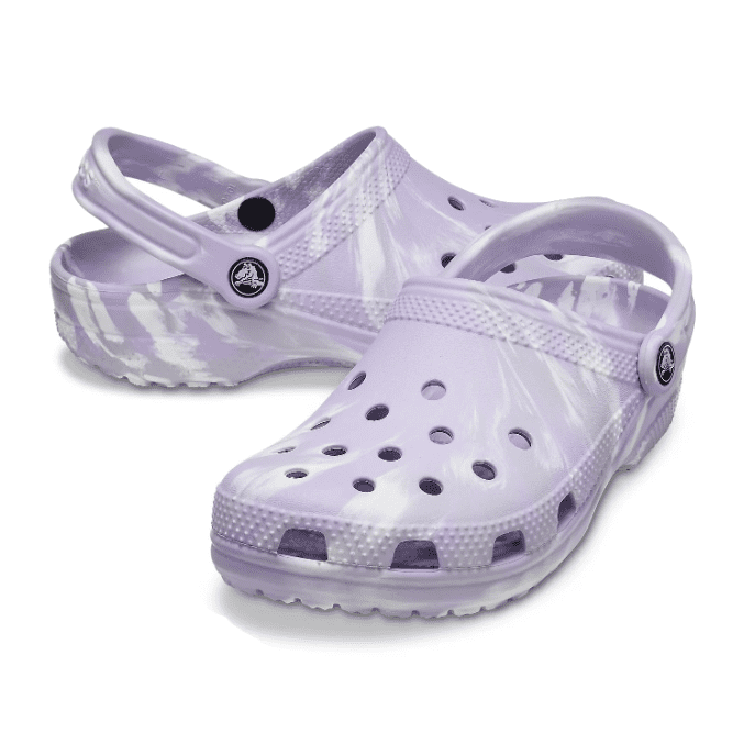 Crocs Classic Lavender/Multi Marbled Clog
