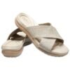 Crocs Capri Shimmer Cross Band Sandal