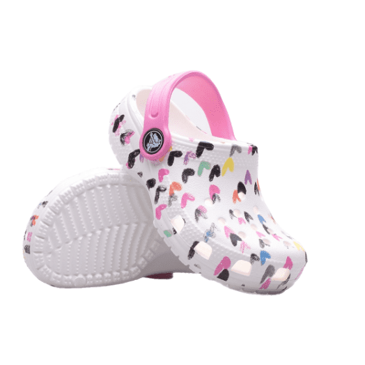 Crocs Classic Heart Kids Clog