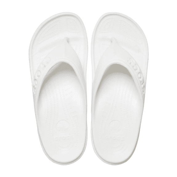 crocs baya flip white