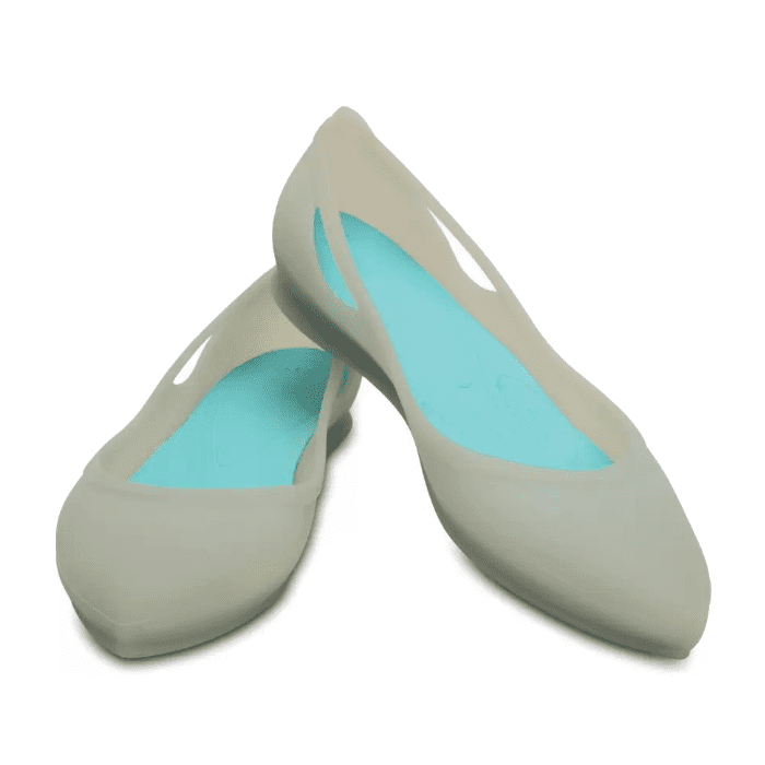 Crocs Rio Flat Women Silver