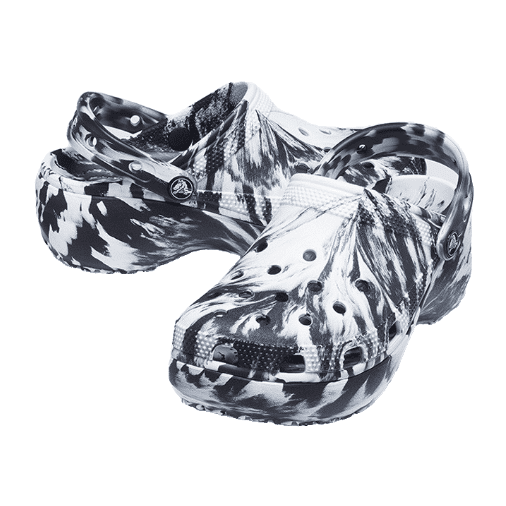 Crocs Classic Platform Marbled Clog