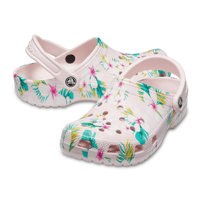 Crocs Classic Seasonal Graphic Floral Clog