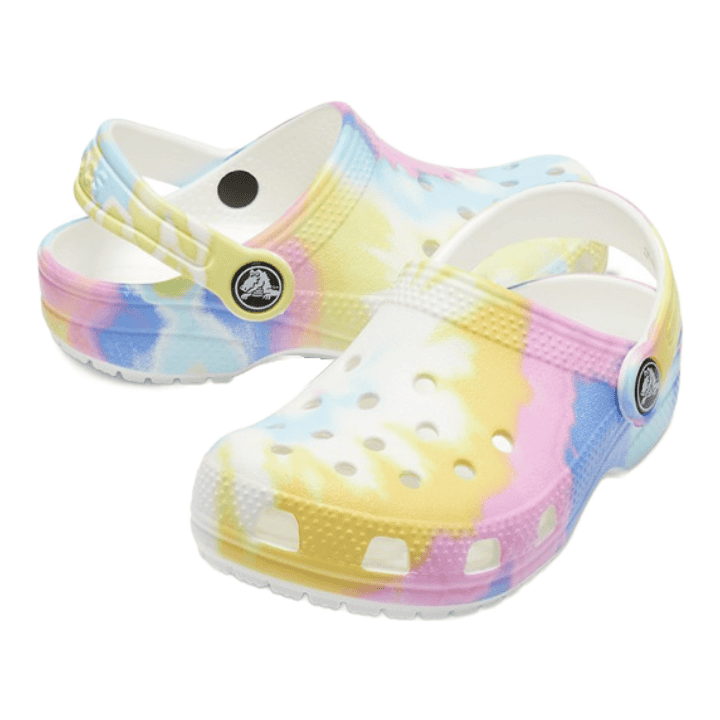 Crocs Classic Tie Dye Graphic Clogs