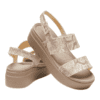 Crocs Vanilla/Multi Brooklyn Sandal