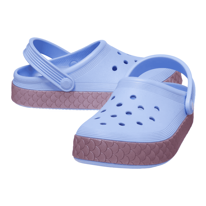 Crocs IV Reflective Mermaid Clog