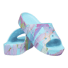 Crocs Classic Platform Palm Print Slide