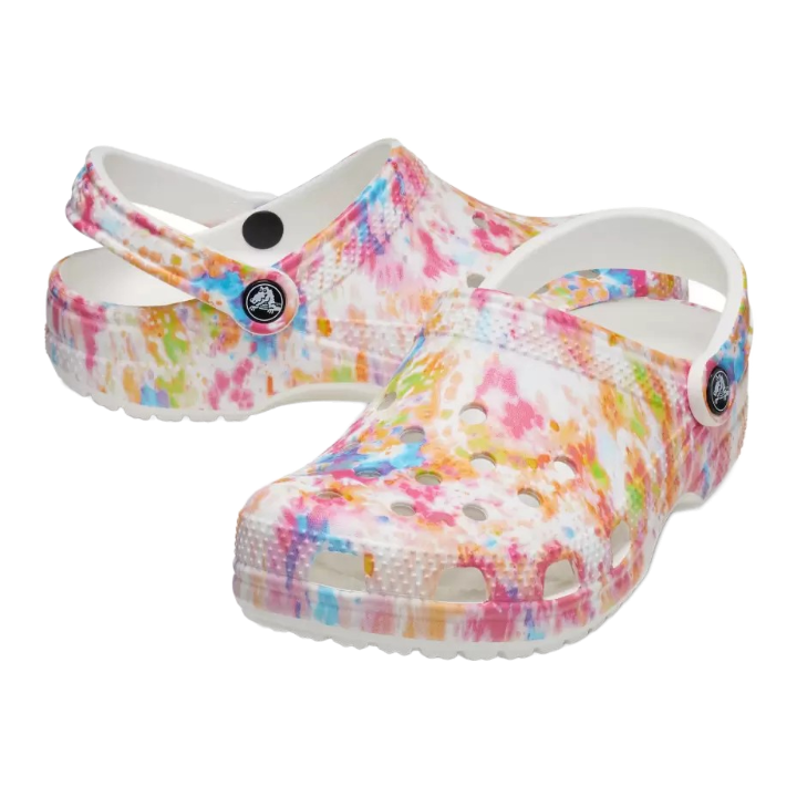 Crocs Classic Tie-Dye Graphic Clog