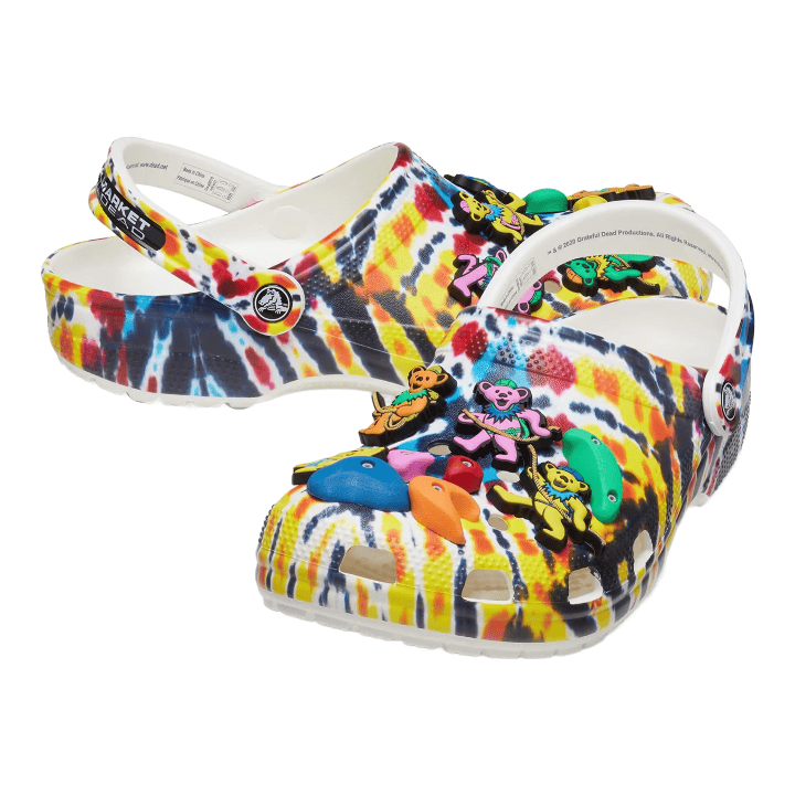 Crocs Grateful Dead x Chinatown Market Clog 'Tie Dye'