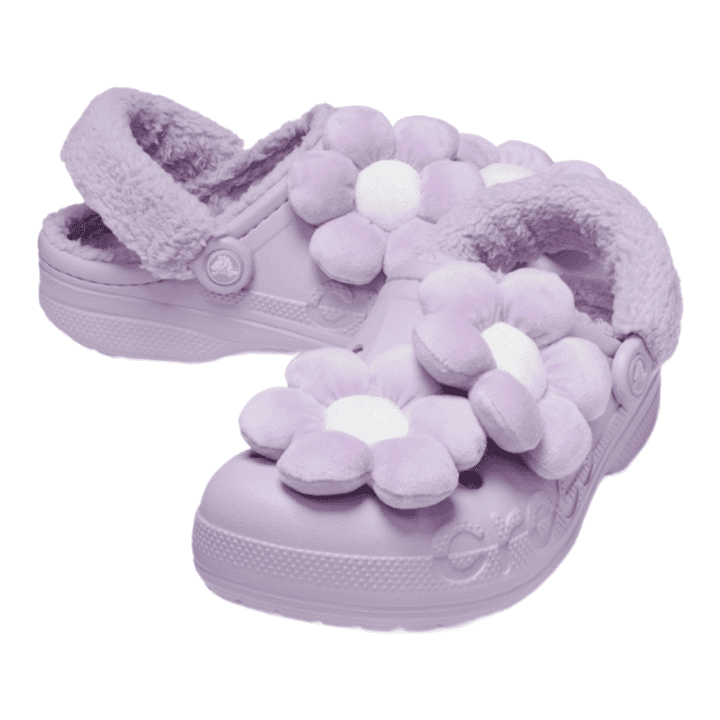 Crocs Baya Lined Fuzz Strap Singles Day Clog